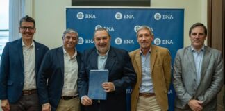 Martilleros bonaerenses se incorporan a la tienda del Banco Nación