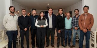 Ustarroz en encuentro con intendentes peronistas preocupados por el incremento de los precios y de la inseguridad