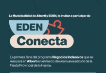 “EDEN CONECTA” SE SUMA A LA FIESTA DE LA HARINA EN ALBERTI