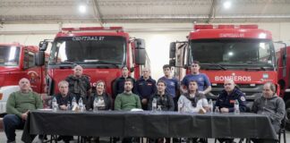Ustarroz entregó subsidio para construir el destacamento de Bomberos de Gowland