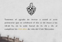 ¡Festejamos los 150 años del Club Mercedes!