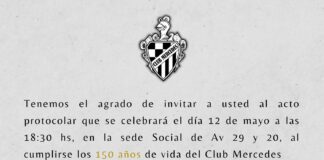 ¡Festejamos los 150 años del Club Mercedes!