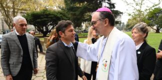 Kicillof participó del Tedeum en la Catedral de La Plata