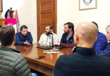 Ustarroz junto a los intendentes de Alberti, Chivilcoy y Suipacha buscan un sistema de transporte en común
