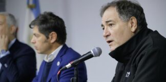 Kicillof dio inicio a la última jornada de un seminario internacional de seguridad