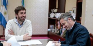 Firma de convenio con el municipio de Pilar