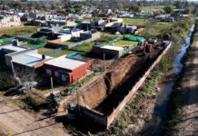 Avanza otra obra clave: estación de bombeo cloacal en calle 15 y 58