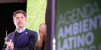 Kicillof encabezó la apertura de un encuentro preparatorio de la próxima Conferencia de las Partes