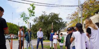 “El árbol, mi vecino” lleva más de 200 árboles fueron plantados y continúa