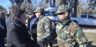 Kicillof inauguró la nueva sede de la Policía Científica en Bolívar