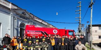 Simulacro de incendio y evacuación en la Unidad Penal 5