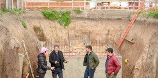 En Mercedes Katopodis superviso las obras en el Paseo Ribereño