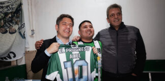 Kicillof encabezó un acto en Tigre con Katopodis y Malena Galmarini