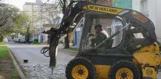Reparación y corte de calzada en Av. 17