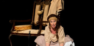 Luisa Kuliok en Mercedes para presentar «Juana Vive»