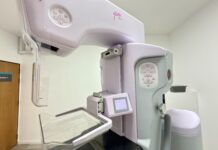 Kicillof y Kreplak recorrieron la sala de mamografía del Hospital Petrona V. Cordero