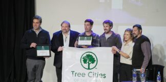 Mercedes premiada por su tarea en el “Bosque Urbano»