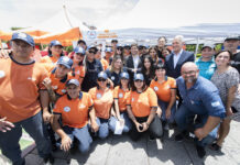 Kicillof y Alonso encabezaron el Encuentro del Sistema Provincial de Emergencias en Plaza Moreno