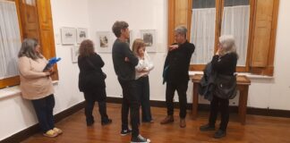 Martín Fierro en el pincel de Ditaranto en el Museo Miguez