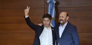 Kicillof e Insfrán firmaron un acuerdo de colaboración entre ambas provincias