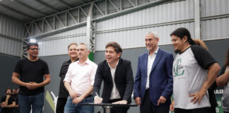 Kicillof entregó 30 nuevos patrulleros para fortalecer la seguridad