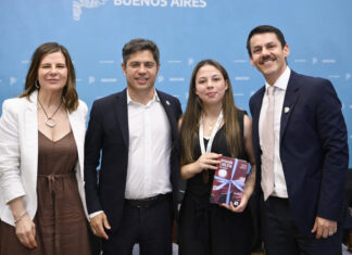 Kicillof participó del lanzamiento internacional que realizó Claudia Sheinbaum del programa de lectura “25 para el 25”