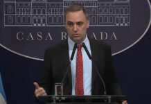 Adorni no descarta la apertura al diálogo con Kicillof