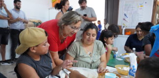 San Martín valoró la continuidad del Recetario Bonaerense en las Escuelas de Verano