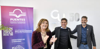Kicillof inauguró el centro universitario Nº50 del Programa Puentes