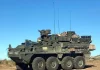 La Ruta 5 teñida de verde militar por el traslado de vehículos de guerra