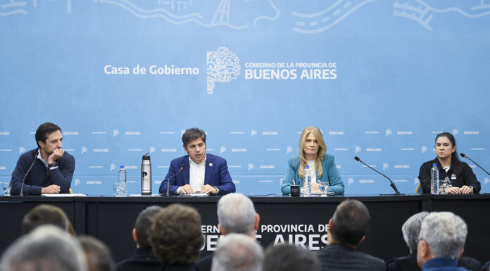 Kicillof y Kreplak se reunieron con intendentes para repudiar el ajuste el Gobierno nacional en materia de salud