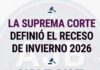 SCBA: Fijaron la feria judicial de invierno y confirmaron el receso de julio