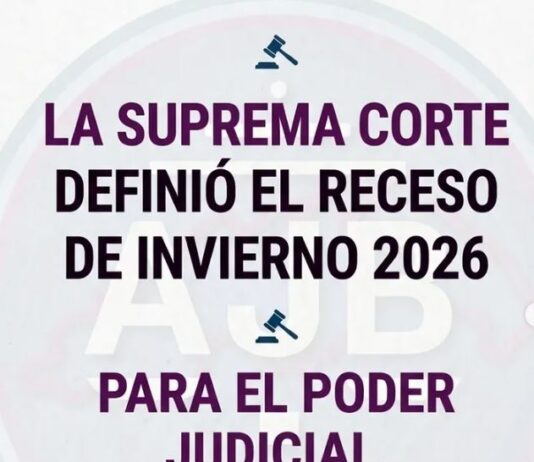 SCBA: Fijaron la feria judicial de invierno y confirmaron el receso de julio