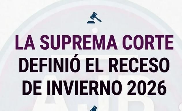 SCBA: Fijaron la feria judicial de invierno y confirmaron el receso de julio