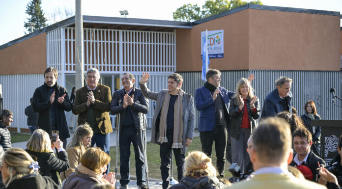 Kicillof inauguró un nuevo Centro de Desarrollo Infantil