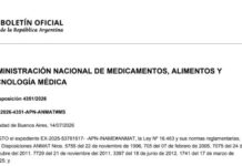ANMAT simplifica el marco regulatorio de medicamentos biológicos