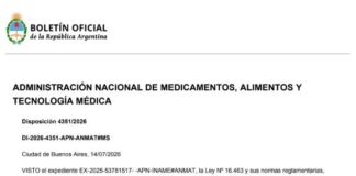 ANMAT simplifica el marco regulatorio de medicamentos biológicos