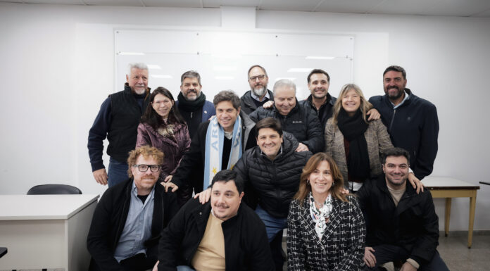Kicillof inauguró la nueva Estación Transformadora de Salto