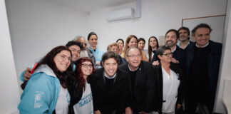 Kicillof inauguró un Centro de Atención Primaria de la Salud en General Alvear
