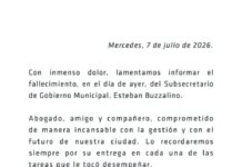 Falleció Esteban Buzzalino, subsecretario de Gobierno Municipal