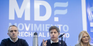 Kicillof: “Nuestra única agenda es la de las necesidades de nuestro pueblo y la de contribuir a la construcción de una alternativa”