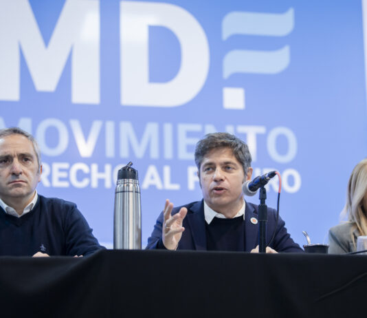 Kicillof: “Nuestra única agenda es la de las necesidades de nuestro pueblo y la de contribuir a la construcción de una alternativa”