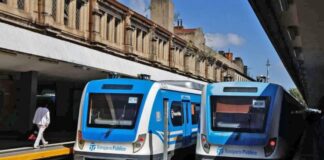 El tren Sarmiento no funcionará durante cuatro días entre Once y Moreno por obras