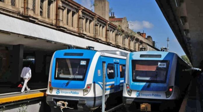 El tren Sarmiento no funcionará durante cuatro días entre Once y Moreno por obras