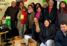 Veteranos de Guerra de Mercedes: nueva e importante donación de alimentos