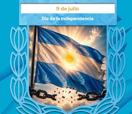 La AFA celebró el día de la Independencia