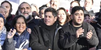 Kicillof participó de la peregrinación por el Día de San Cayetano