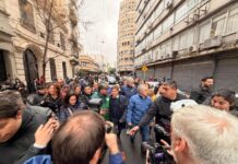Kicillof en la Plaza del Congreso: “Es un gobierno que quiere vender nuestro territorio”