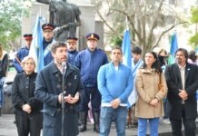 Mercedes homenajeó al Padre de la Patria, el Gral. José de San Martín