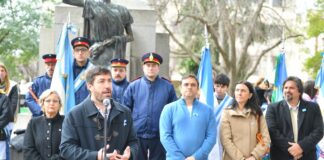 Mercedes homenajeó al Padre de la Patria, el Gral. José de San Martín